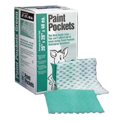 108�48 High-Capacity Green Paint Pocket FilterKoch 544-048-108 (6 pcs)