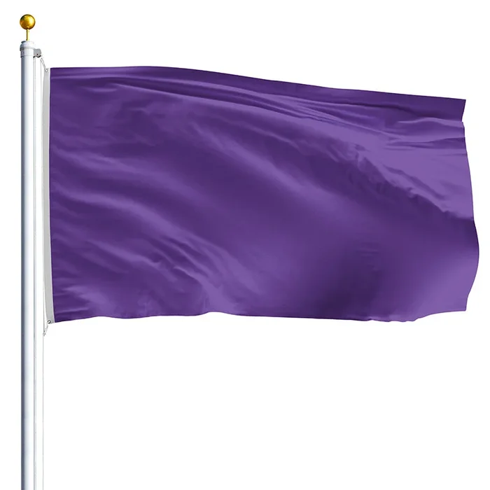 12 ” x 18 ” Purple Flag – Nylon