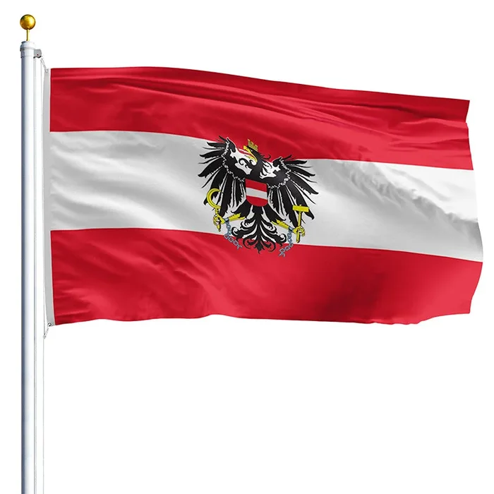 2′ x 3′ Austria Flag with Eagle