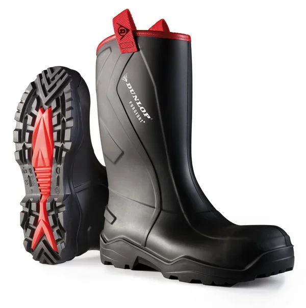 Dunlop Purofort+ Rugged Full Safety Wellingtons Boots