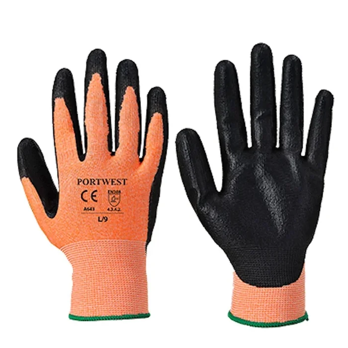 Portwest Amber Cut Glove – Nitrile Foam