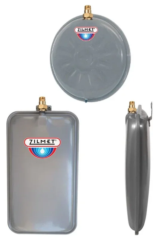 Zilmet ZFT18R-30 Flat Hydronic Wall-Hung Expansion Tank – 4.8 Gallon